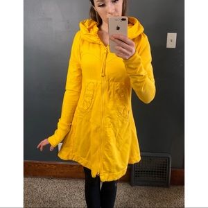 Prairie Underground long zip-up hoodie